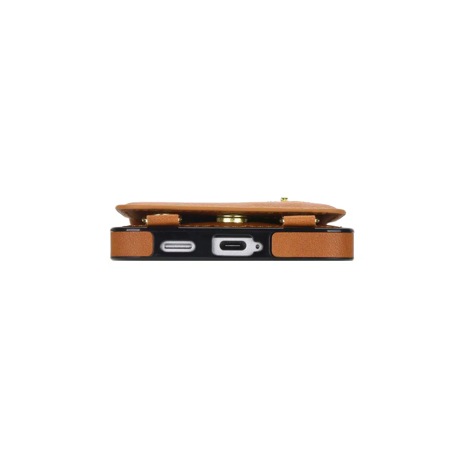 Solidenz Fashion Portemonnee hoesje met koord Samsung Galaxy A57 – Bruin - Afbeelding 9