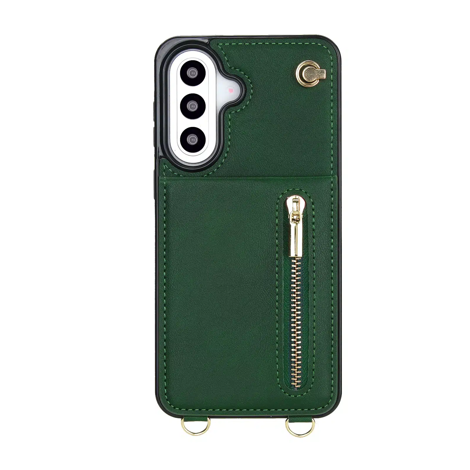 Solidenz Fashion Portemonnee hoesje met koord Samsung Galaxy A57 – Groen - Afbeelding 7