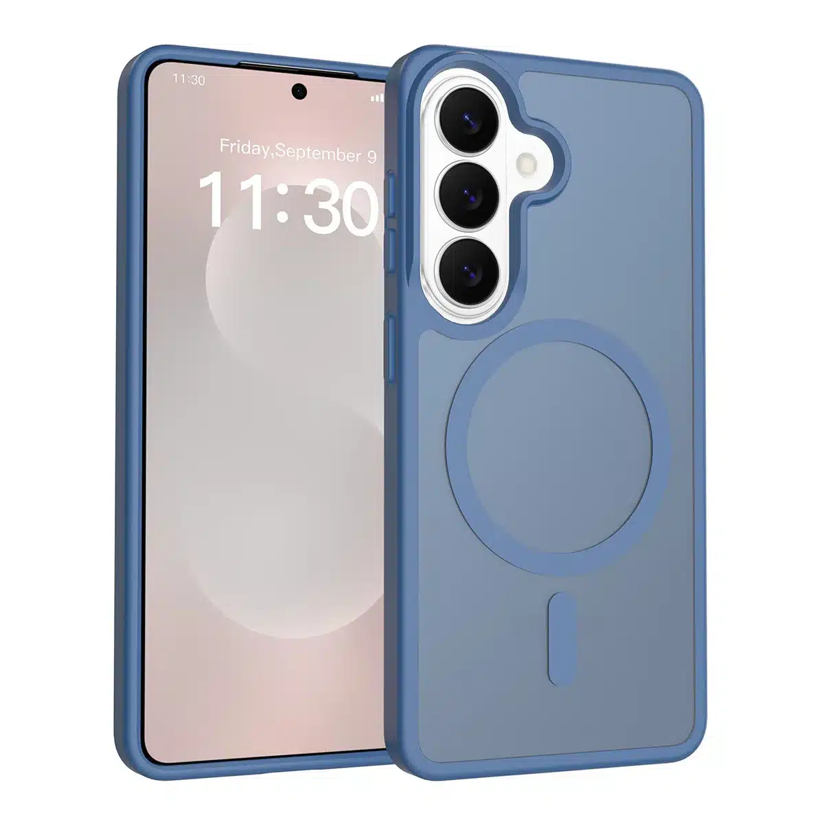 Solidenz FrostMag Samsung Galaxy S26 Plus hoesje – Donker Blauw - Afbeelding 1