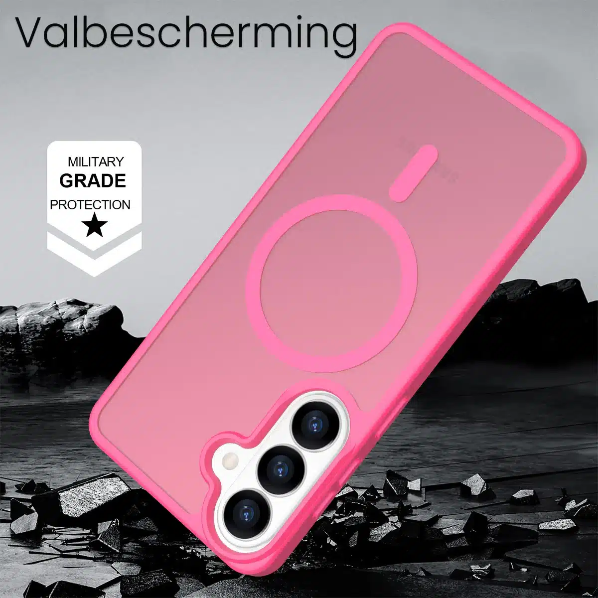 Solidenz FrostMag Samsung Galaxy S26 Plus hoesje – Rood - Afbeelding 6