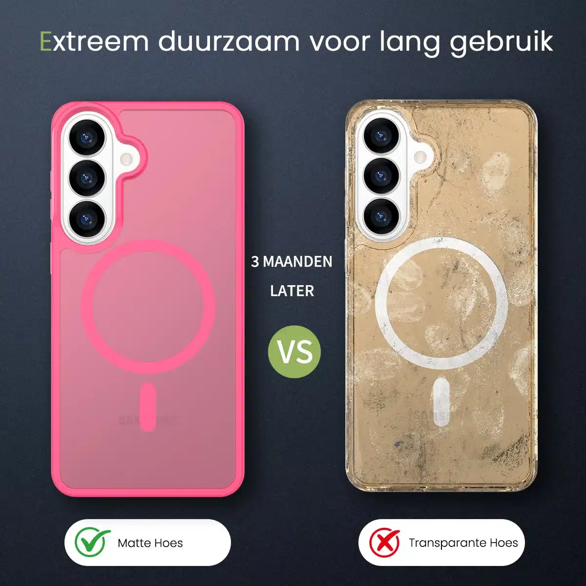 Solidenz FrostMag Samsung Galaxy S26 Plus hoesje – Rood - Afbeelding 7