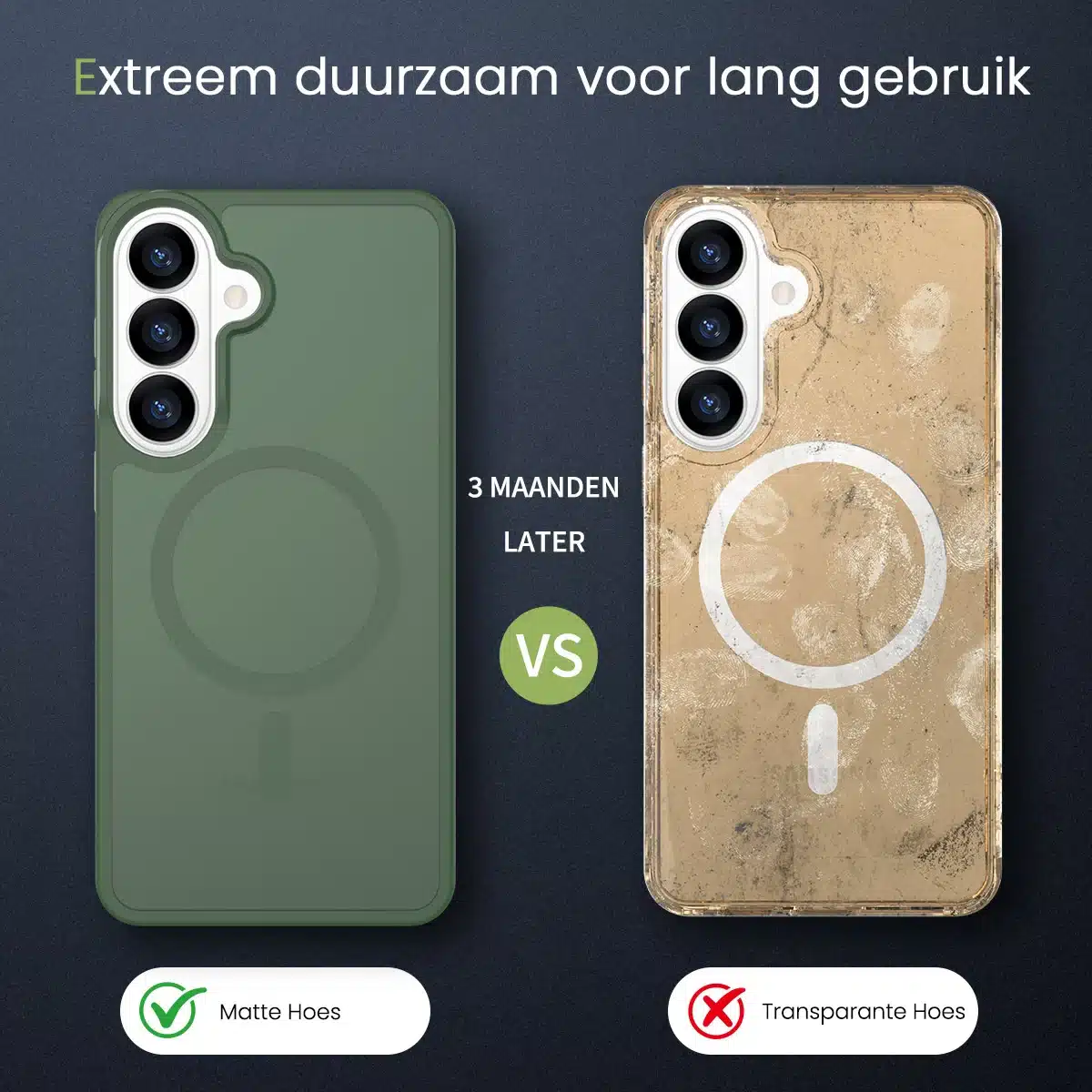 Solidenz FrostMag Samsung Galaxy S26 Plus hoesje – Groen - Afbeelding 7
