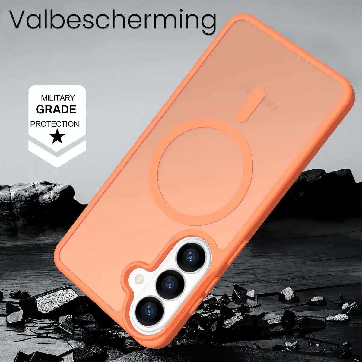 Solidenz FrostMag Samsung Galaxy S26 Plus hoesje – Oranje - Afbeelding 6