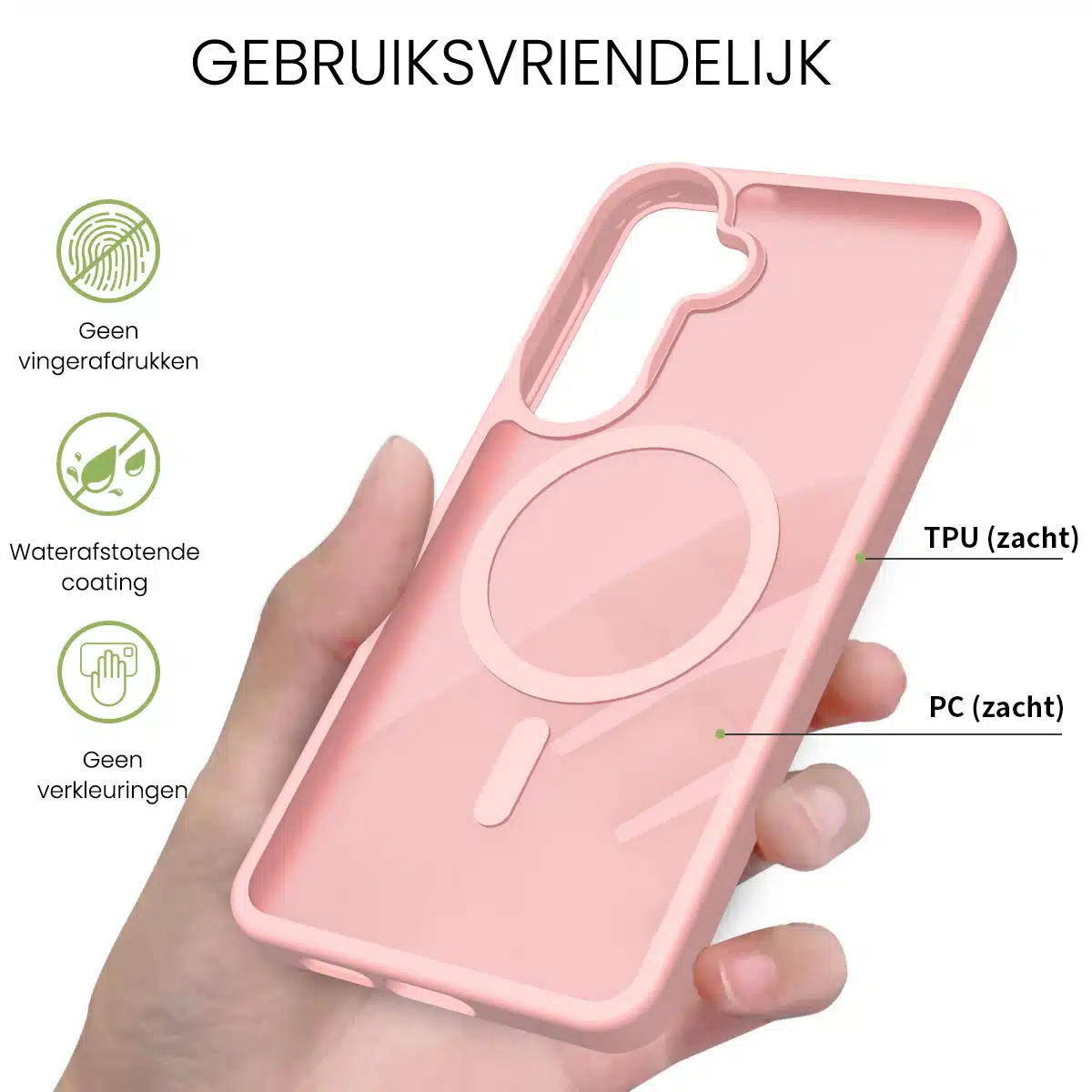 Solidenz FrostMag Samsung Galaxy S26 Plus hoesje – Roze - Afbeelding 2