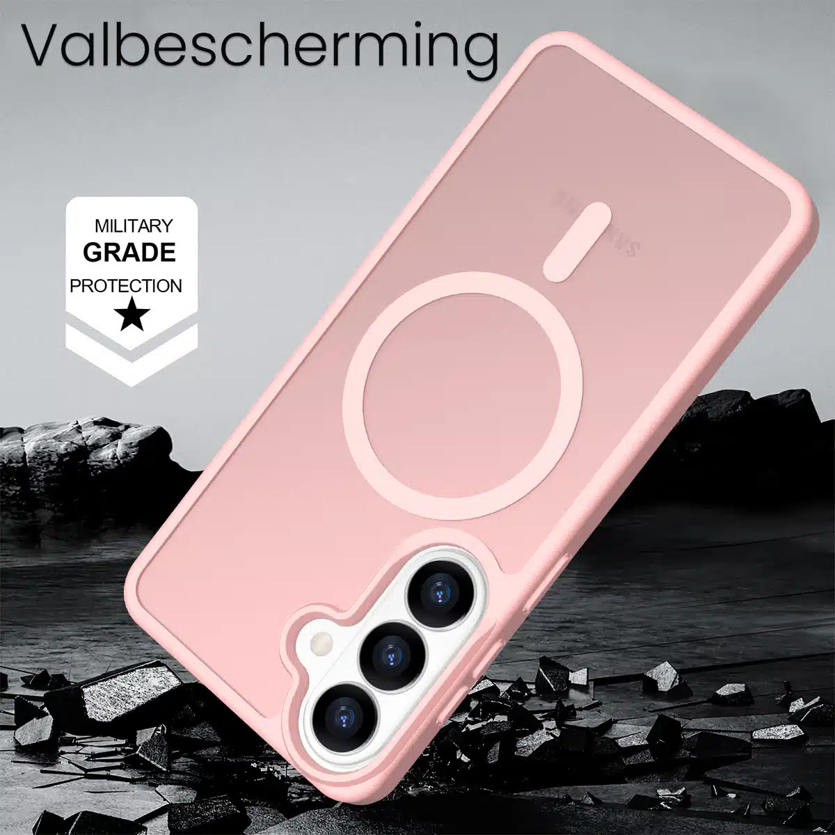 Solidenz FrostMag Samsung Galaxy S26 Plus hoesje – Roze - Afbeelding 6