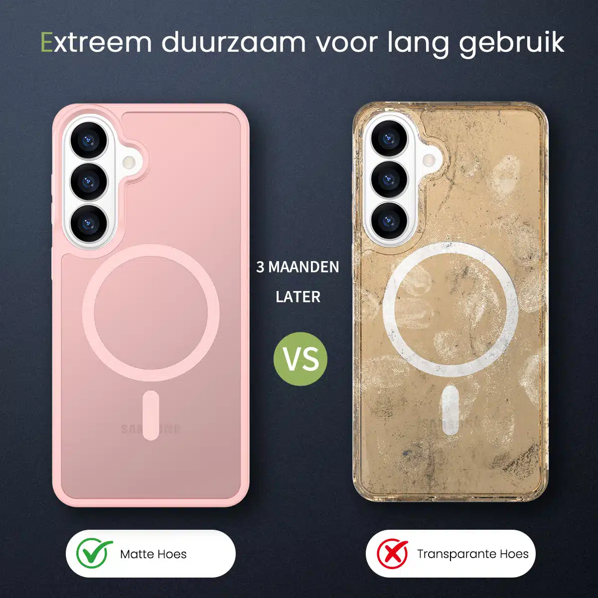 Solidenz FrostMag Samsung Galaxy S26 Plus hoesje – Roze - Afbeelding 7