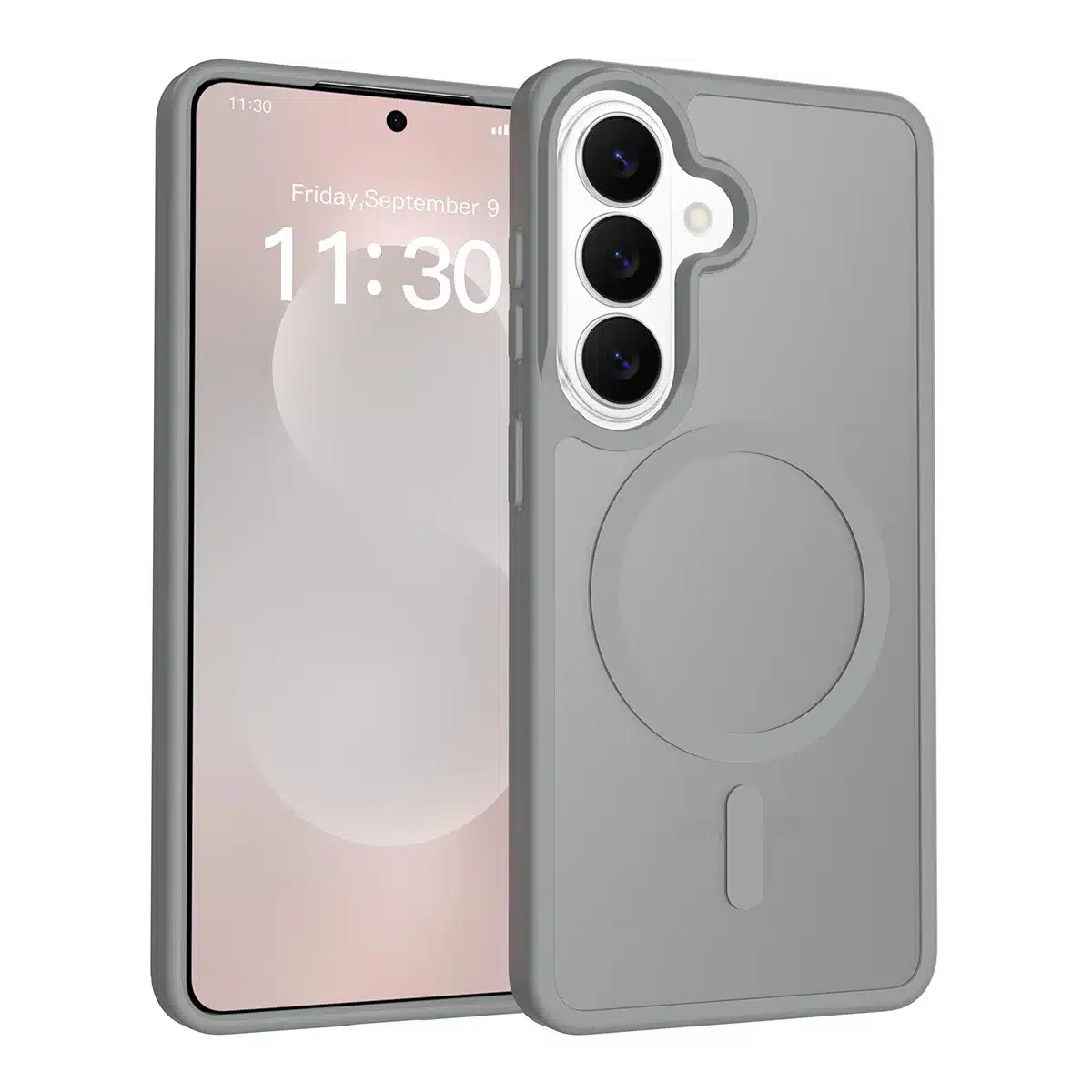 Solidenz FrostMag Samsung Galaxy S26 Plus hoesje – Grijs - Afbeelding 1