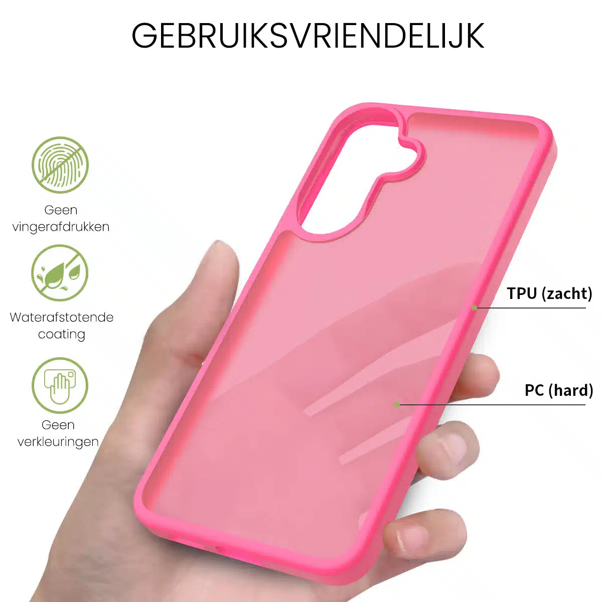 Solidenz-Frosted-Samsung-Galaxy-A57-hoesje-Fel-roze2