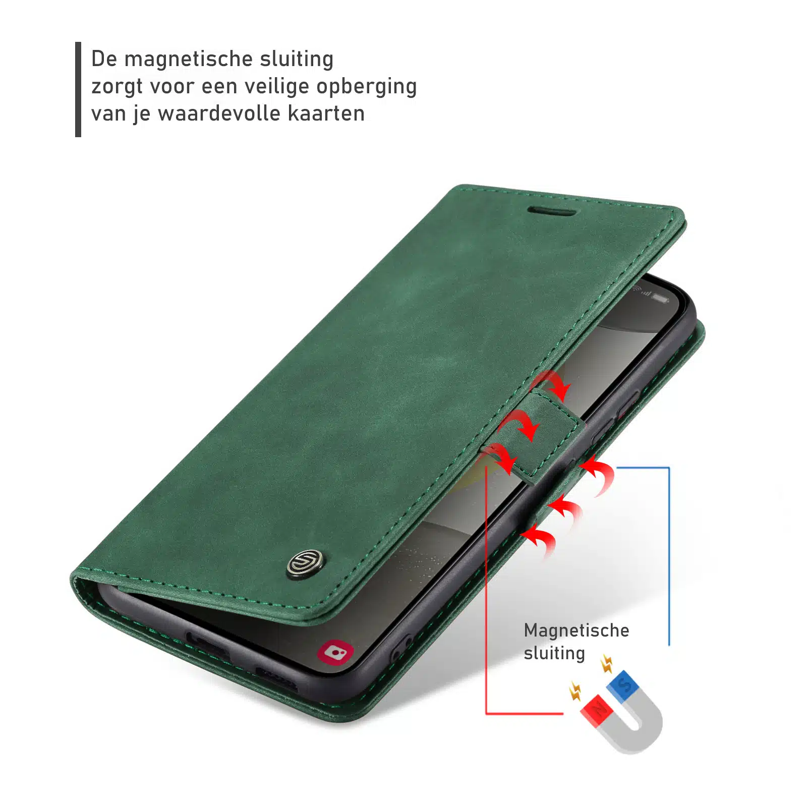 Solidenz-Urban-Book-Samsung-Galaxy-A57-hoesje-Groen-7