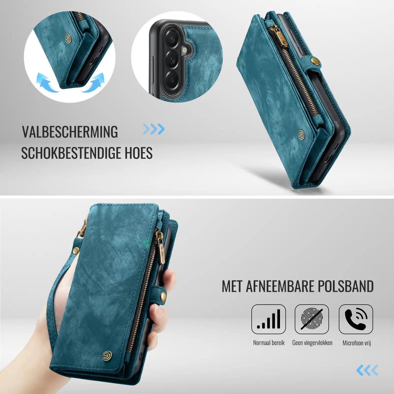 Solidenz-Urban-Wallet-Samsung-Galaxy-A57-hoesje-Blauw-3