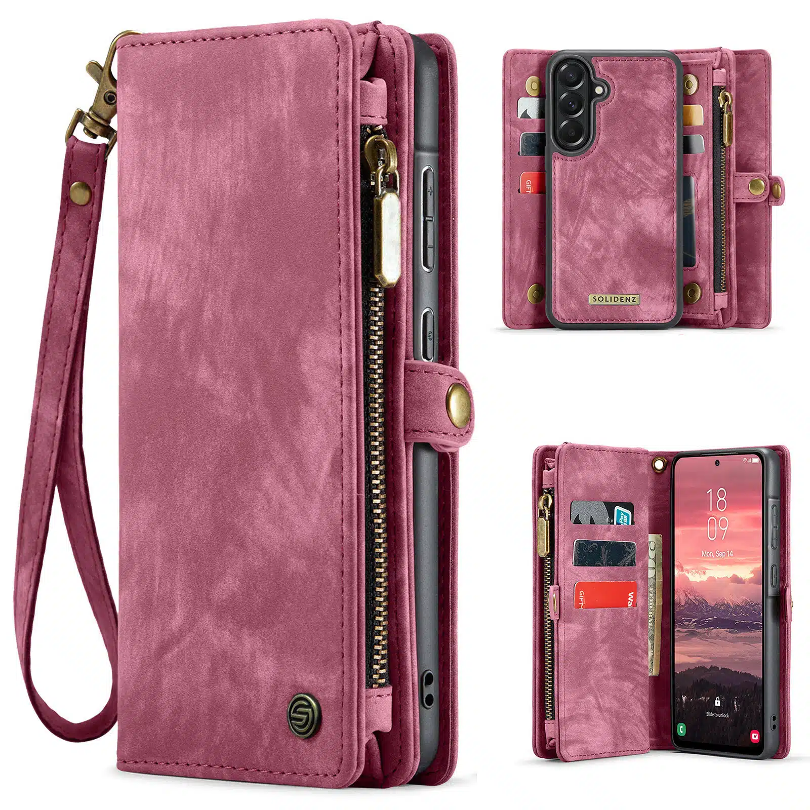 Solidenz-Urban-Wallet-Samsung-Galaxy-A57-hoesje-Rood-1