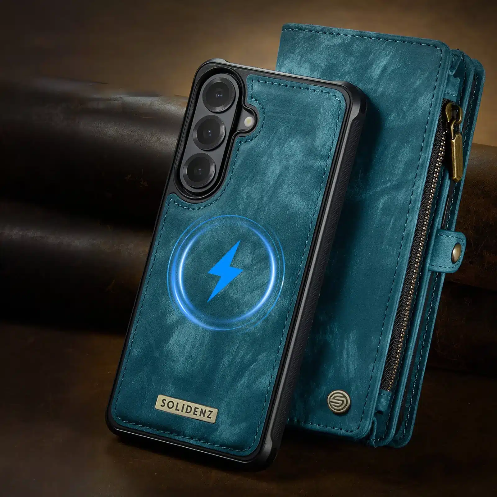 Solidenz Urban Wallet Samsung Galaxy S26 Plus hoesje – Blauw - Afbeelding 10