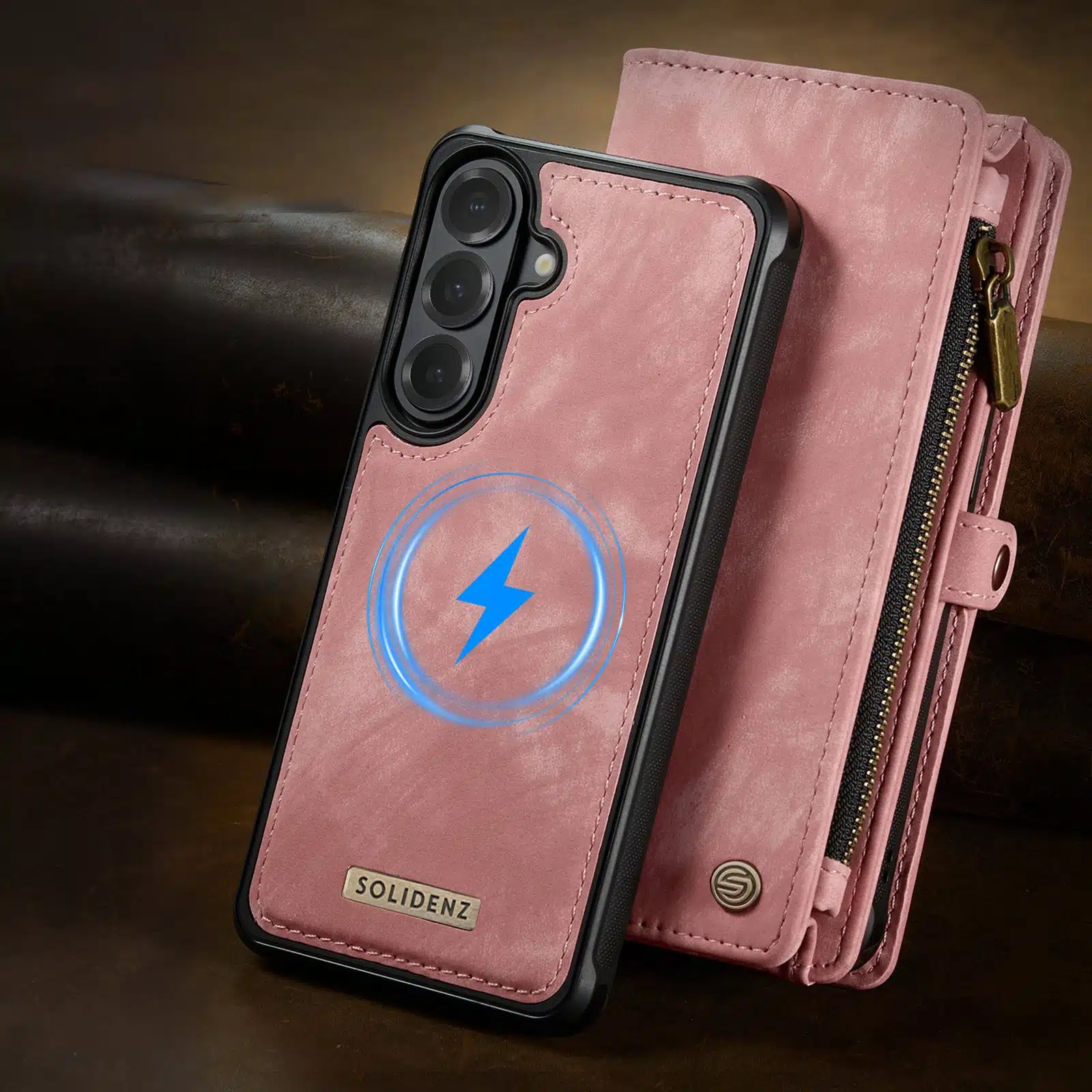 Solidenz Urban Wallet Samsung Galaxy S26 Plus hoesje – Roze - Afbeelding 10