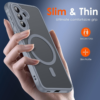 Cityhoesje - Backcover - MagSafe - Geschikt voor Samsung A27 - Grijs - Thumbnail Image 2