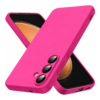 Cityhoesje - Backcover Geschikt voor Samsung Galaxy A27 - Donkerroze - Thumbnail Image 1