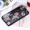 Cityhoesje-Backcover Geschikt voor Samsung A16-A17-A18-Bloemen-Zwart - Thumbnail Image 3
