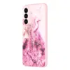 Cityhoesje Backcover geschikt voor Samsung A57 – Print Marmer Paars - Thumbnail Image 4
