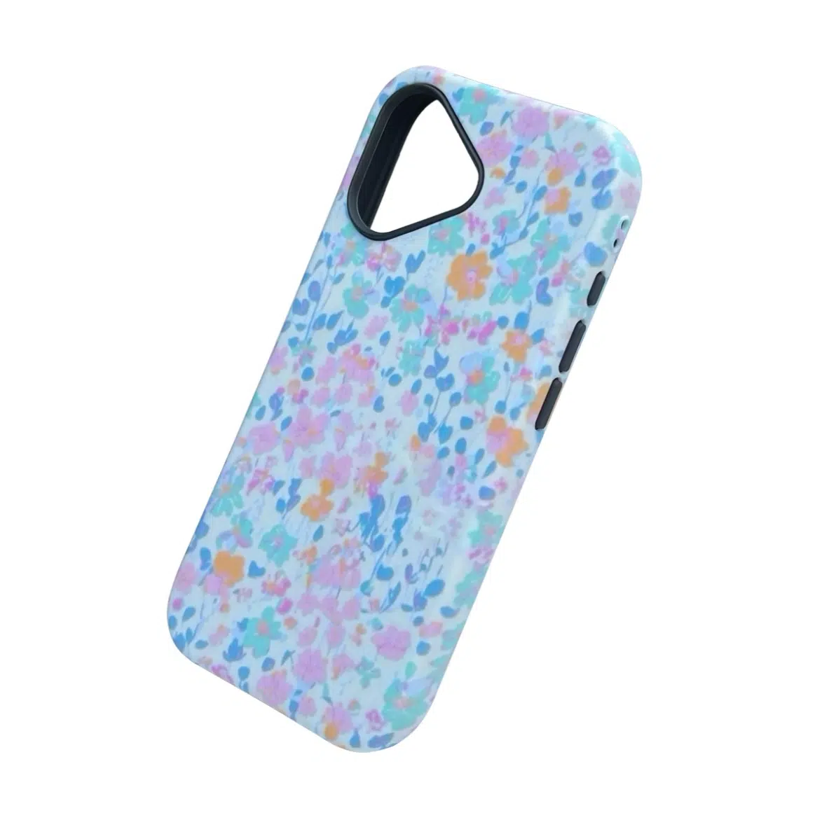 Cityhoesje – Backcover iPhone 17 - Pastel watercolor-Magsafe - Afbeelding 3