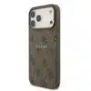 Guess-iPhone17 Pro Max-18 Pro Max Backcover-MagSafe PU Leather-4G Classic Logo-Bruin - Thumbnail Image 2