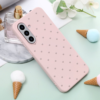 Cityhoesje - Samsung S25 FE - Hart Patroon High Quality Silicone Case - Zalm - Thumbnail Image 3