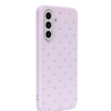 Cityhoesje - Samsung S25 FE - Hart Patroon High Quality Silicone Case - Lila - Thumbnail Image 2