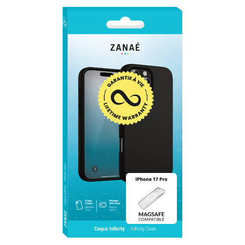 Zanaé-Backcover-MagSafe-iphone 17 Pro-18 Pro-Zwart - Afbeelding 2