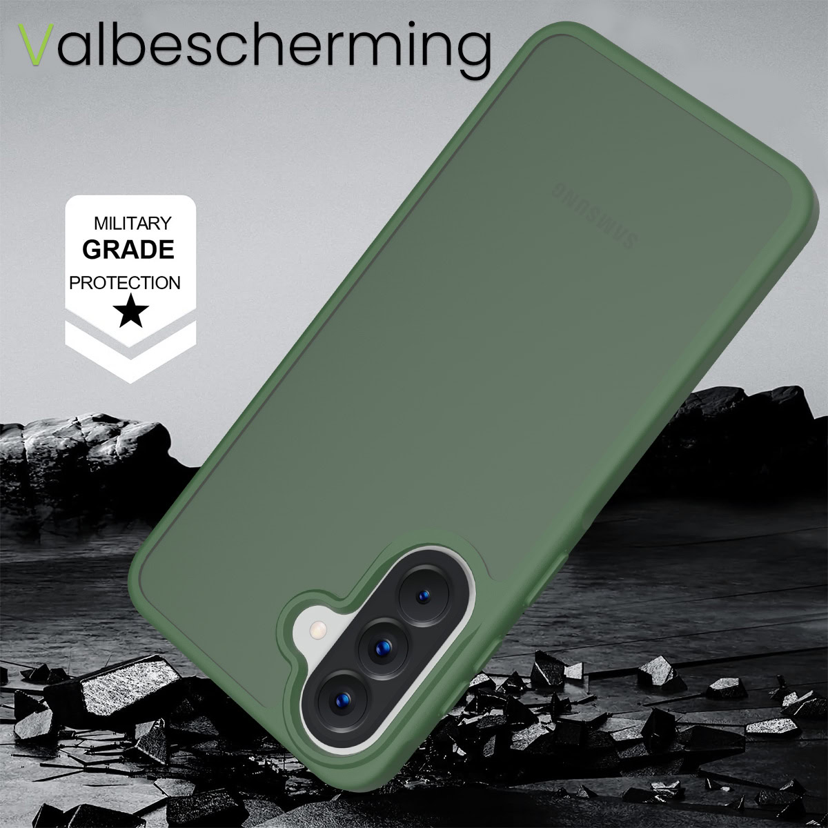 Solidenz-Frosted-Samsung-Galaxy-A57-hoesje-Groen-4