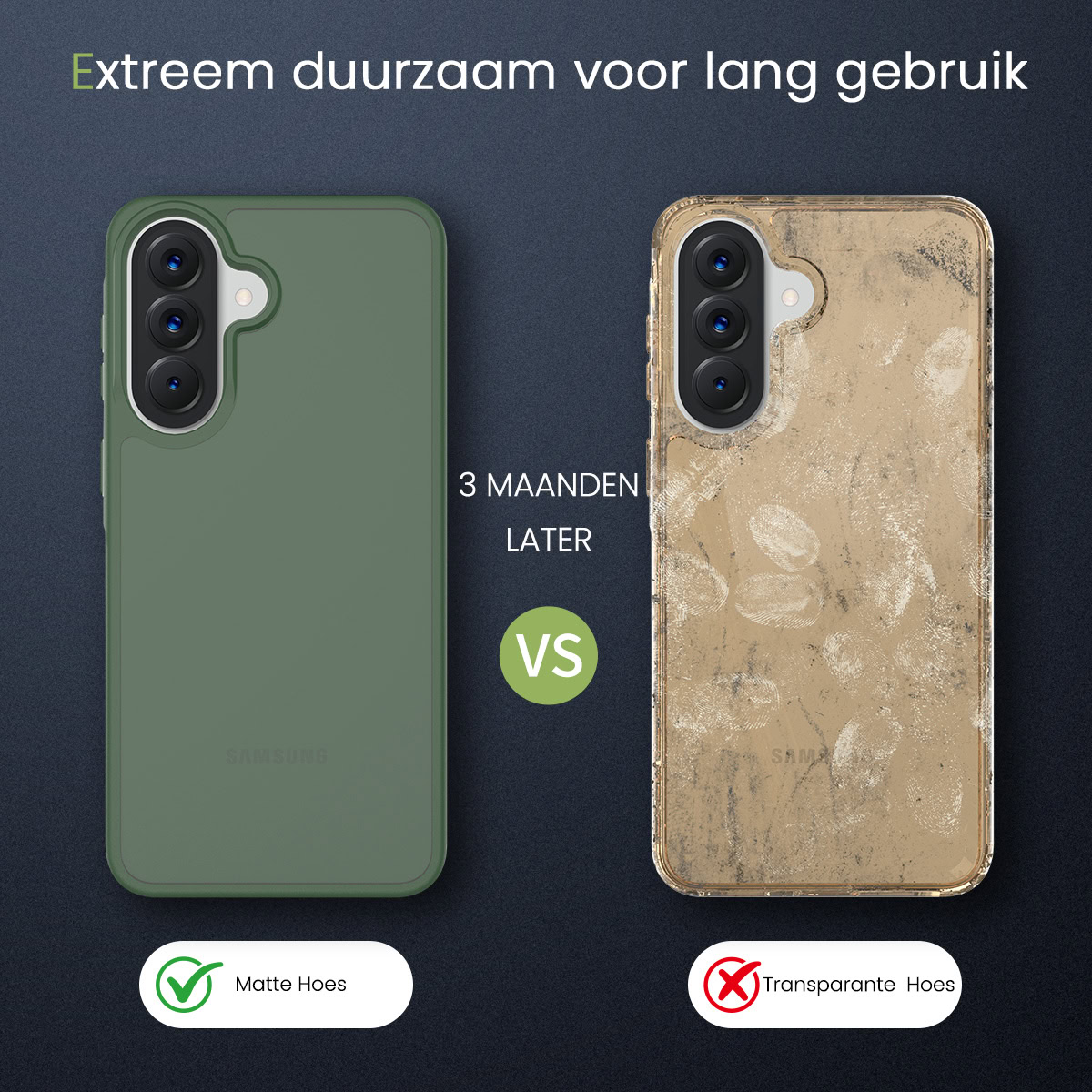 Solidenz-Frosted-Samsung-Galaxy-A57-hoesje-Groen-6