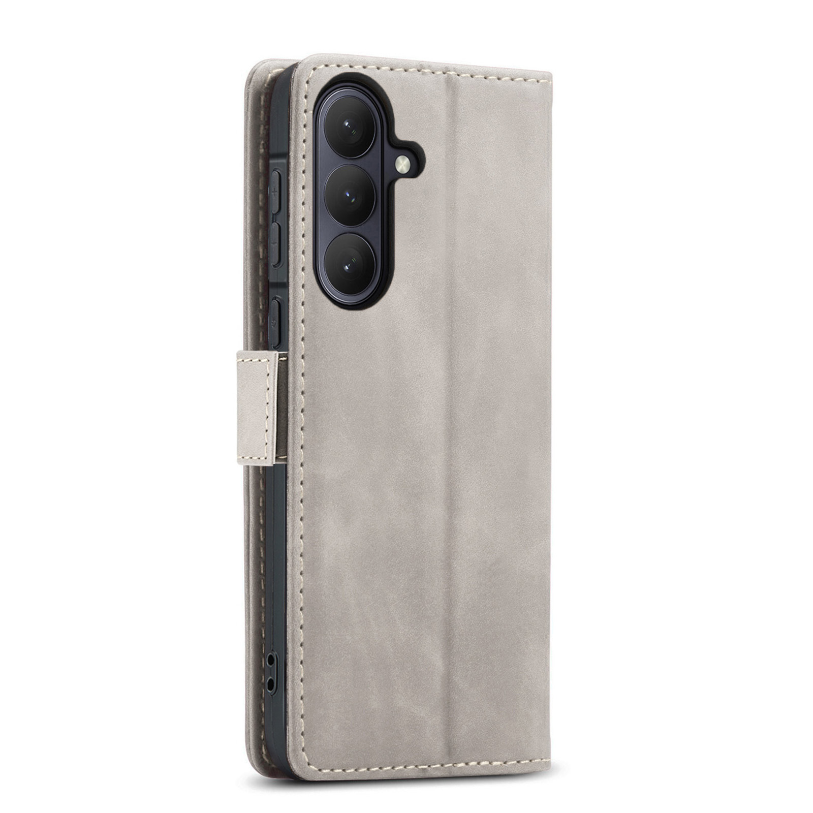 Solidenz Urban Book Samsung Galaxy A57 hoesje – Beige - Afbeelding 4
