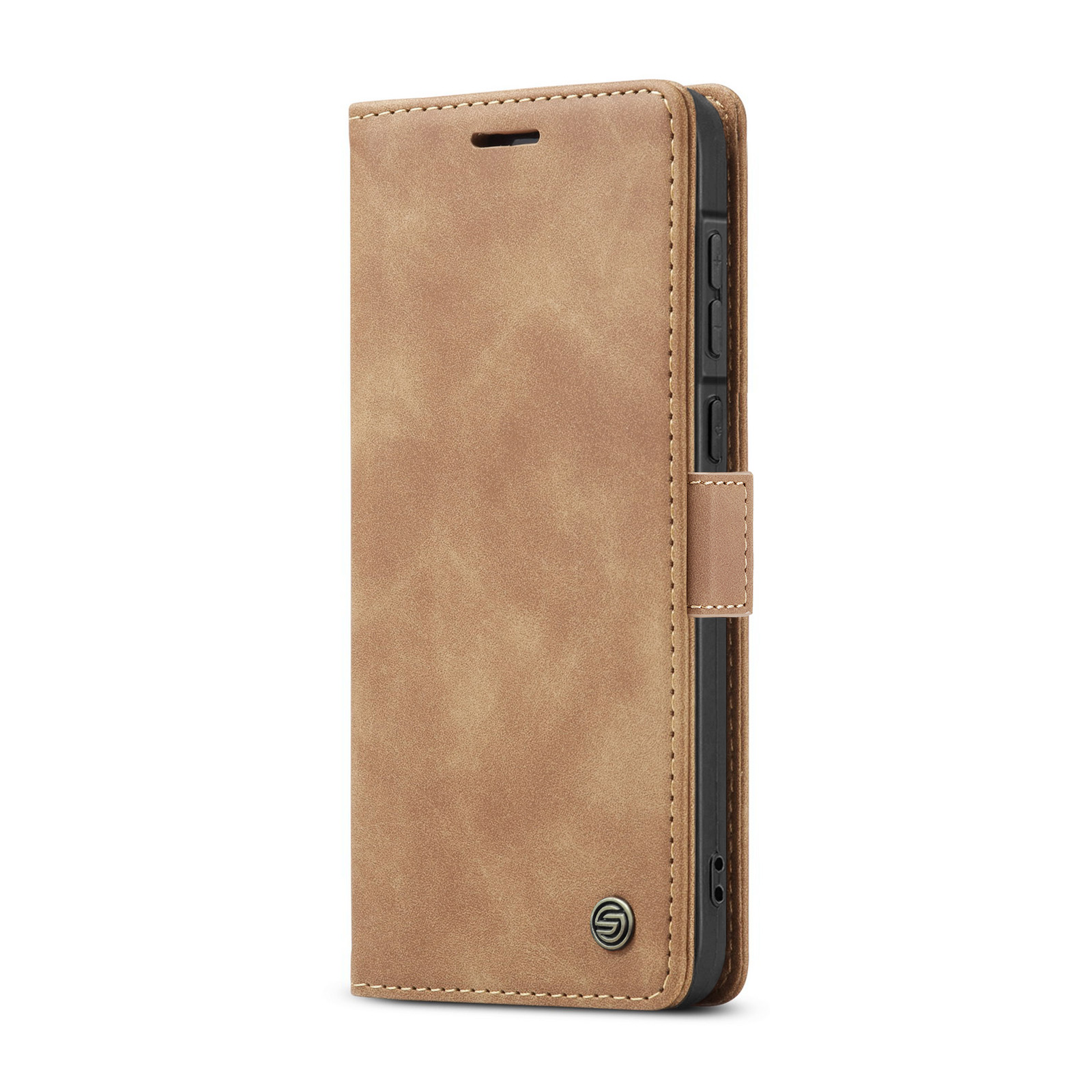 Solidenz Urban Book Samsung Galaxy A57 hoesje – Bruin - Afbeelding 3