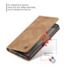 Solidenz Urban Book Samsung Galaxy A57 hoesje – Bruin - Thumbnail Image 7