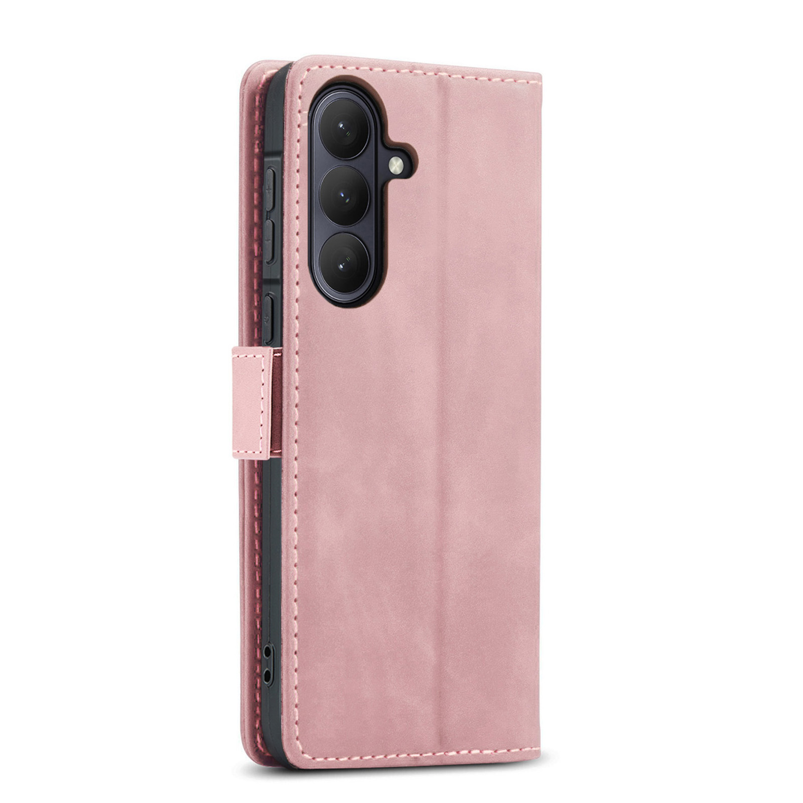 Solidenz Urban Book Samsung Galaxy A57 hoesje – Roze - Afbeelding 4