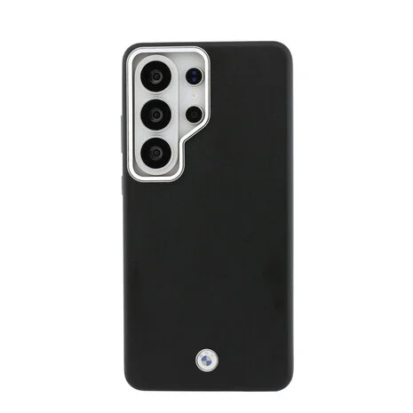 BMW - Backcover - Geschikt voor S26 Ultra - MagSafe - Metal Logo - Zwart - Afbeelding 2