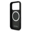 BMW-Backcover-iPhone 17 Pro-18 Pro-MagSafe-Kevlar Printed Tricolor Metal Logo-Zwart - Thumbnail Image 5