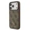 Guess-iPhone 17 Pro-18 Pro-Backcover-MagSafe-Small 4G & Classic Metal Logo-Bruin - Thumbnail Image 7