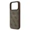 Guess-iPhone 17 Pro-18 Pro-Backcover-PU Leather-4G Classic Logo-Bruin - Thumbnail Image 5