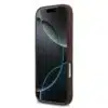 Guess-iPhone 17 Pro-18 Pro-Backcover-PU Leather-4G Classic Logo-Bruin - Thumbnail Image 7