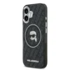 Karl Lagerfeld - Backcover - iPhone 17 - MagSafe - IML Karl Head Logo - Zwart - Thumbnail Image 2