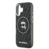 Karl Lagerfeld - Backcover - iPhone 17 - MagSafe - IML Karl Head Logo - Zwart - Thumbnail Image 5