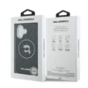 Karl Lagerfeld - Backcover - iPhone 17 - MagSafe - IML Karl Head Logo - Zwart - Thumbnail Image 8