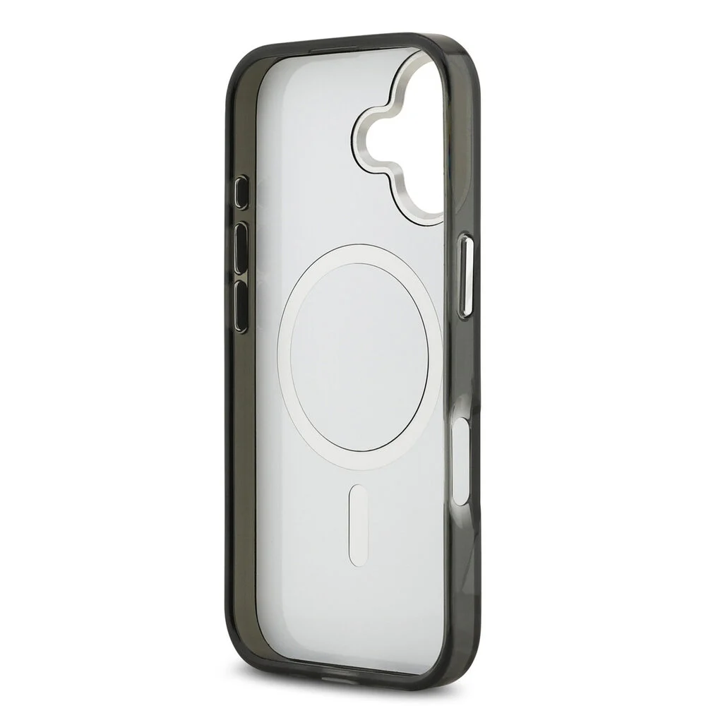 Karl Lagerfeld - Backcover - iPhone 17 - MagSafe -  IML Aquarelle - Zwart - Afbeelding 7