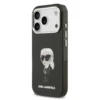 Karl Lagerfeld-Backcover-iPhone 17 Pro-18 pro-MagSafe-IML Aquarelle-Zwart - Thumbnail Image 2
