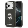 Karl Lagerfeld-Backcover-iPhone 17 Pro-18 pro-MagSafe-IML Aquarelle-Zwart - Thumbnail Image 1