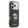 Karl Lagerfeld-Backcover-iPhone 17 Pro-18 pro-MagSafe-IML Aquarelle-Zwart - Thumbnail Image 4