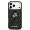 Karl Lagerfeld-Backcover-MagSafe-IML Karl Head Logo-iPhone 17 Pro-18 pro-Zwart - Thumbnail Image 3