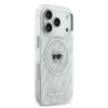 Karl Lagerfeld-Backcover-iPhone 17 Pro-18 Pro-MagSafe-IML Karl Head Logo-Wit - Thumbnail Image 4