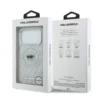 Karl Lagerfeld-Backcover-iPhone 17 Pro-18 Pro-MagSafe-IML Karl Head Logo-Wit - Thumbnail Image 8