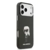 Karl lagerfeld-iPhone 17 Pro Max-18 Pro Max Backcover- MagSafe-IML Aquarelle-Zwart - Thumbnail Image 4