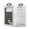 Karl Lagerfeld-Backcover-iPhone 17 Pro Max-18 Pro Max-MagSafe-Karl Head Pin-Zwart - Thumbnail Image 4