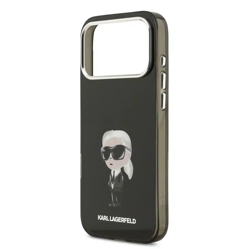 Karl lagerfeld-iPhone 17 Pro Max-18 Pro Max Backcover- MagSafe-IML Aquarelle-Zwart - Afbeelding 6